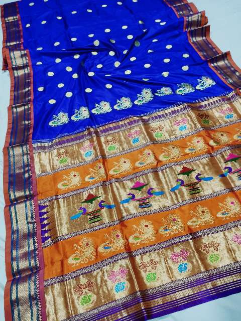 Original Tissue Paithani Pure Silk | Resham Bazaar