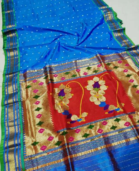 Fancy Nath Saree Original Silk | Resham Bazaar